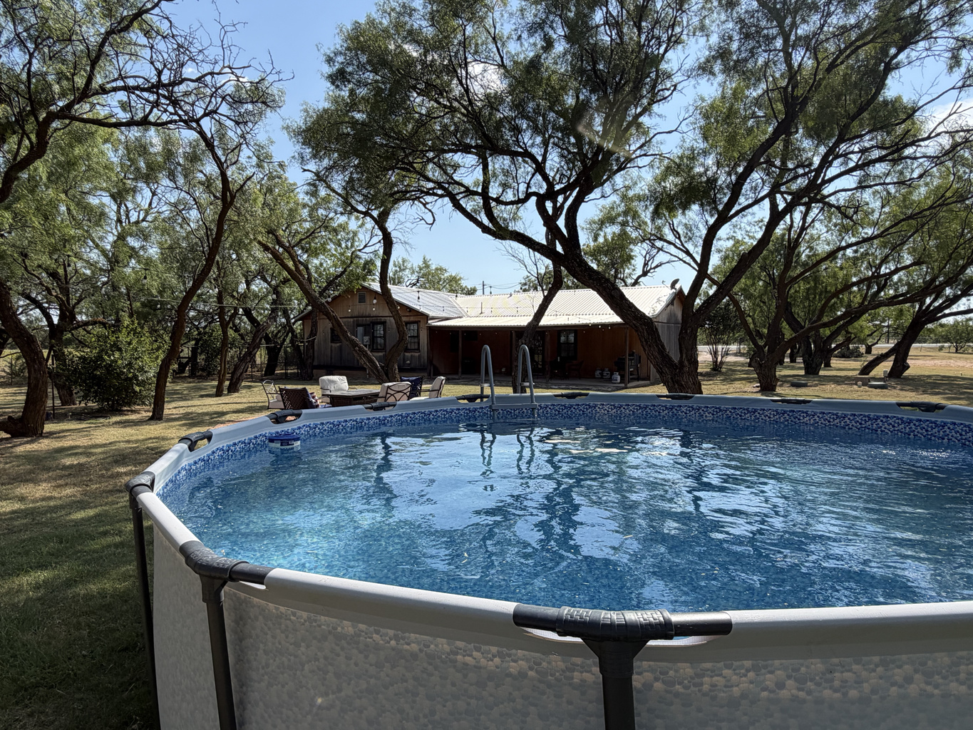Above ground pool added through Labor Day!