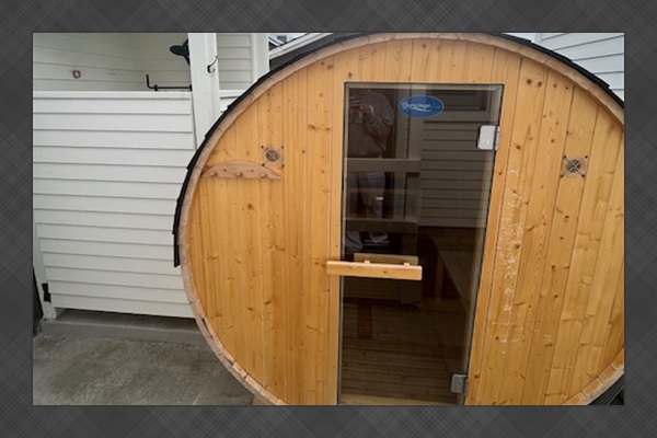 Sauna Available to Guests