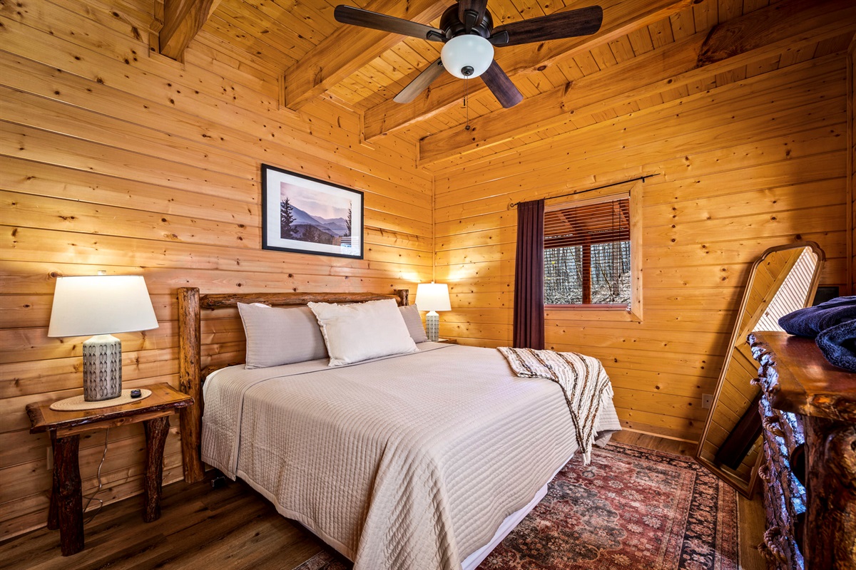 Cozy and comfortable bedroom for a restful night’s sleep