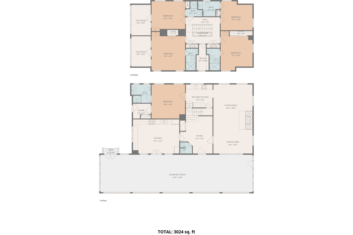 Hatch's Lodge Layout All Floors