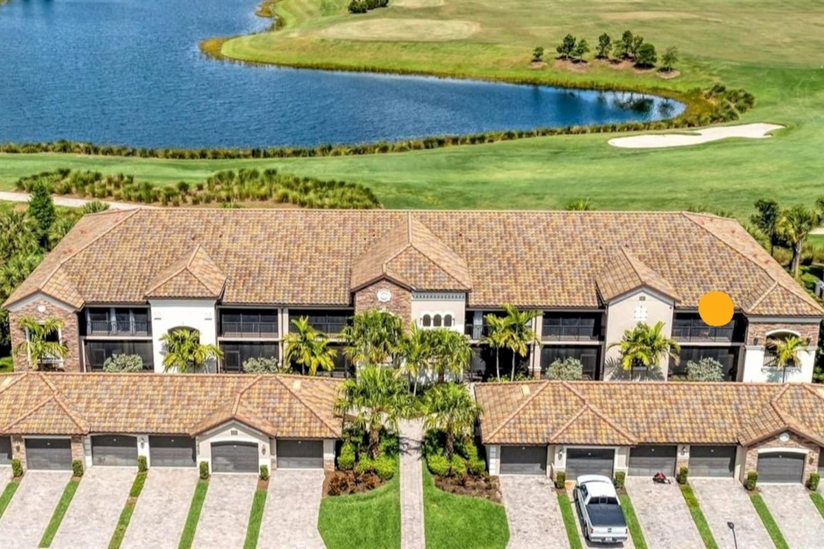 Veranda 1,535 Sq. Foot, second floor unit with one detach car garage.