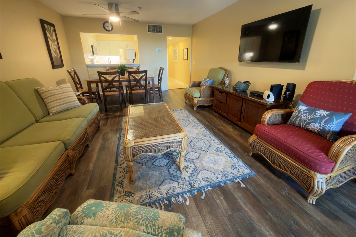 Living Room With Sofa Bed