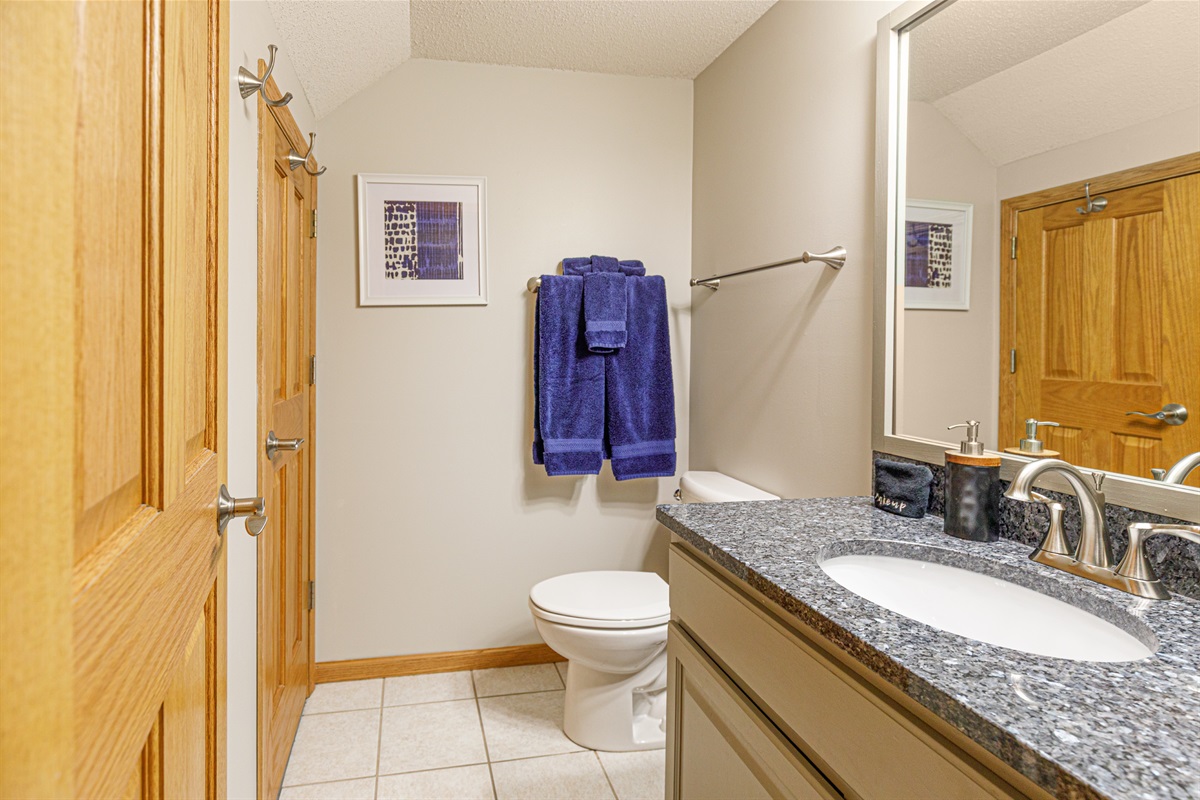 Ensuite bathroom for bedroom #3 