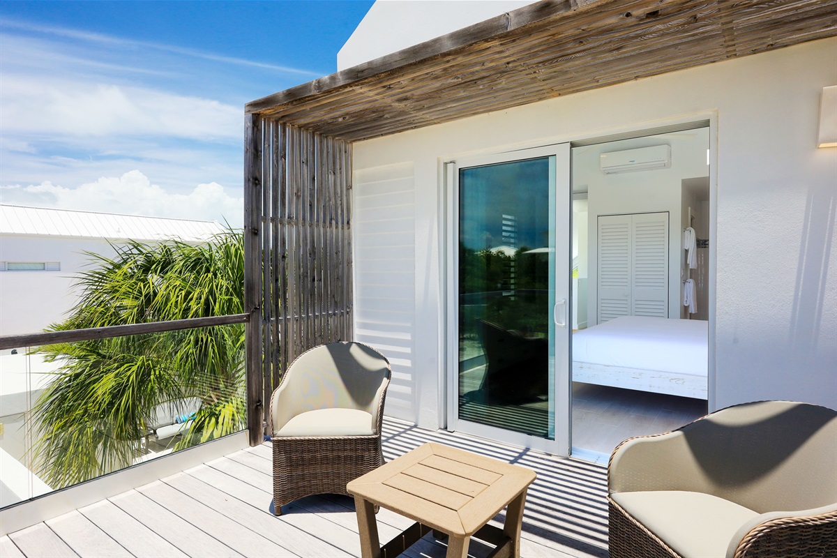 Second floor balcony