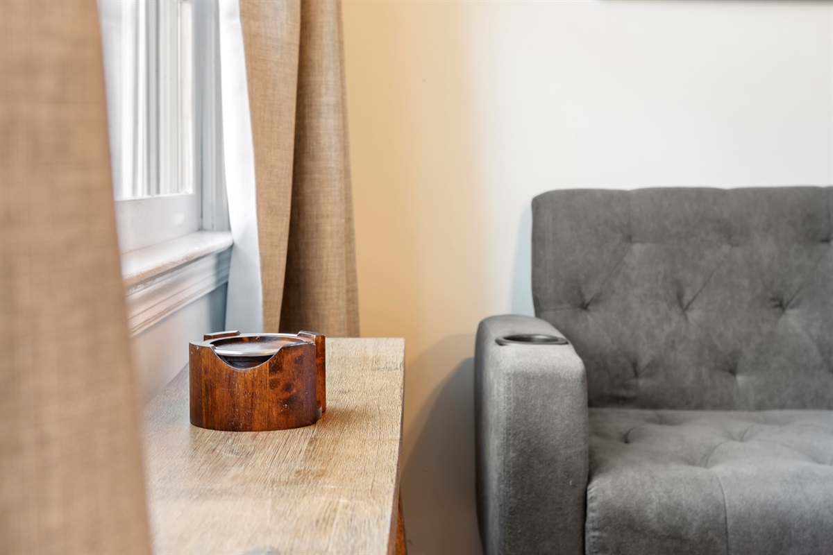 Unwind in the cozy living room