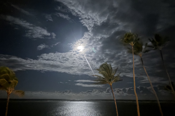Moonrise from the Lanai