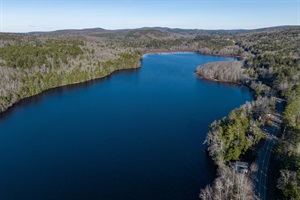 Aerial picture form the lake