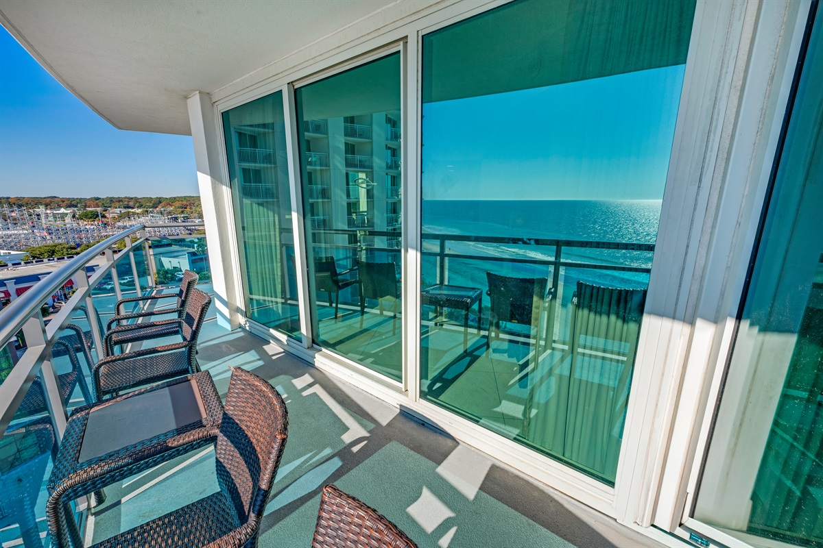 Breathtaking Views from Balcony!