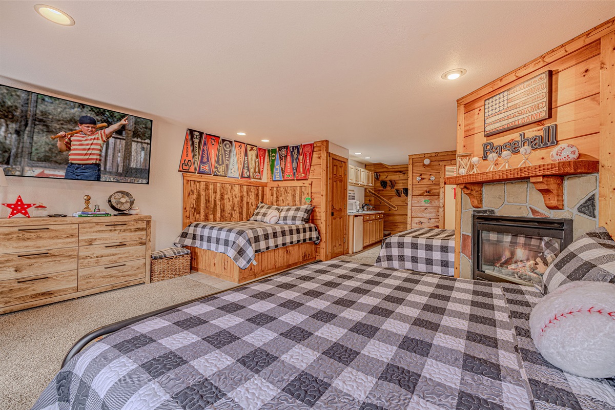 Basement family suite