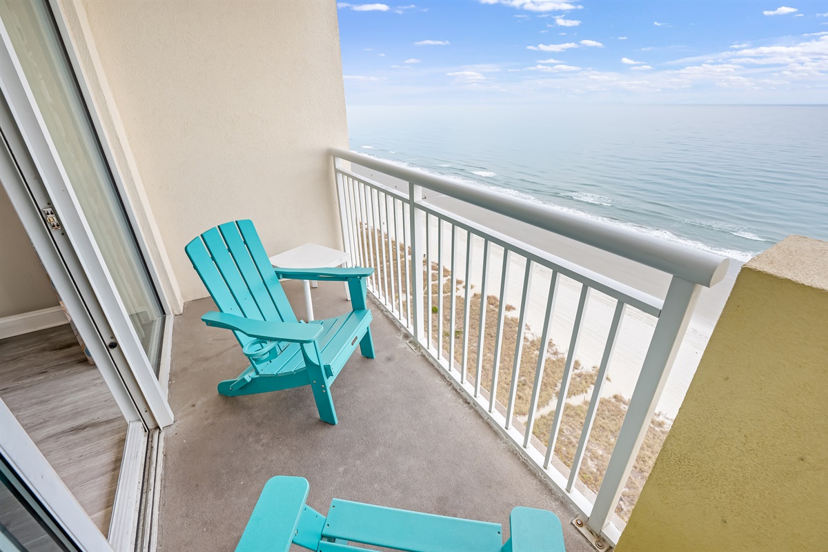 Amazing View from the Balcony!