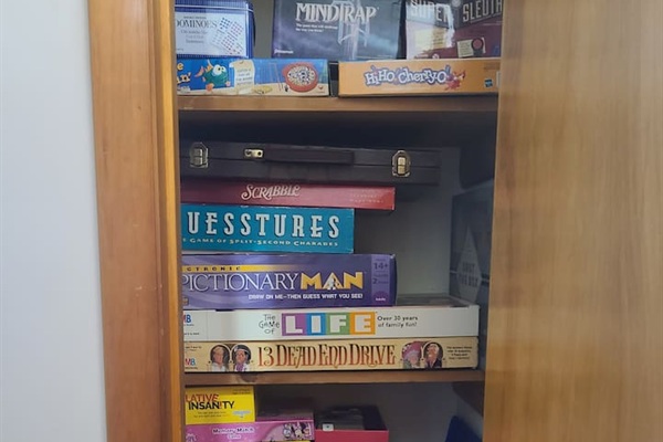 Game Room: Dive into family fun with classic board games and endless laughs!