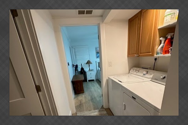 Laundry Room in Unit