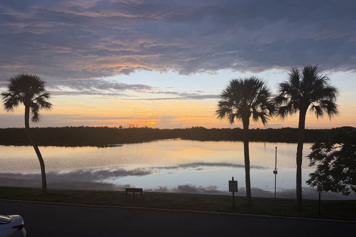 Sunrise view