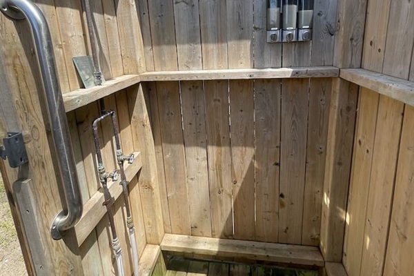  Shared Outdoor Shower