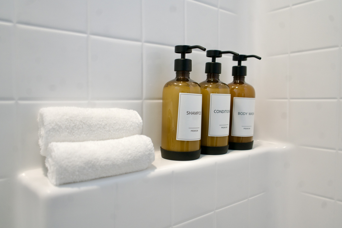 We ensure that everything you need for a clean, refreshing shower is provided, allowing you to relax and enjoy a comfortable, worry-free stay.