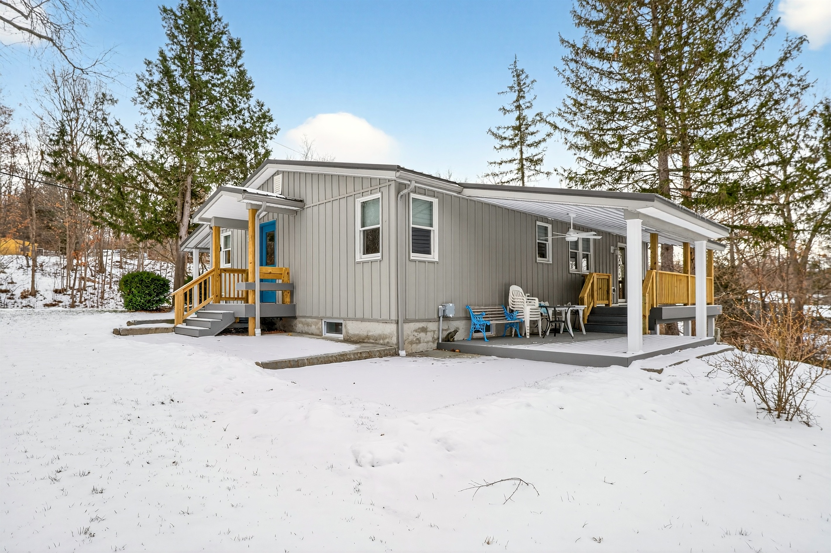 View of the back of the property