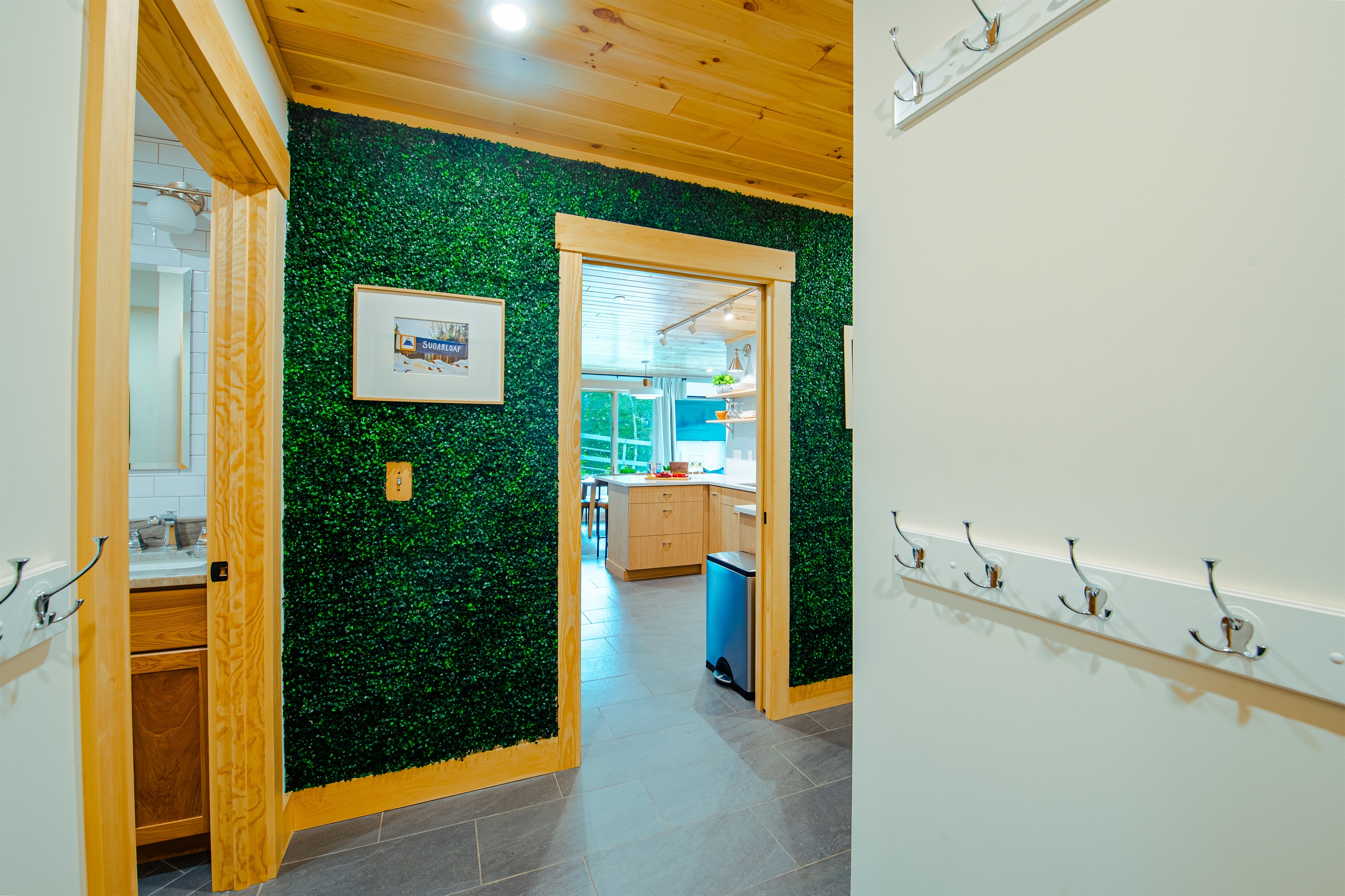 Condo interior entrance