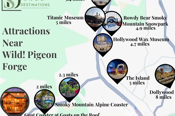 Attractions Near Wild! Pigeon Forge