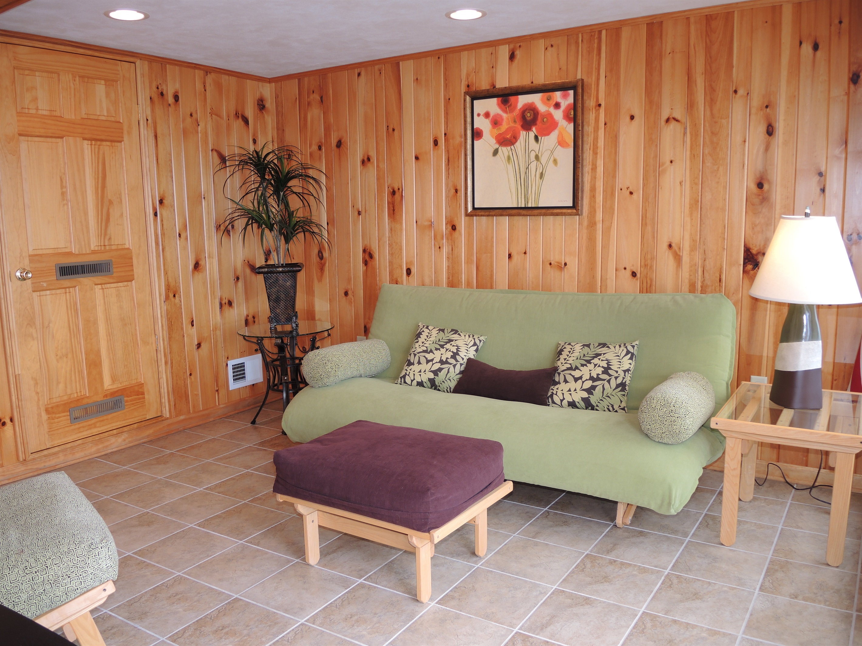 Lower level living room
