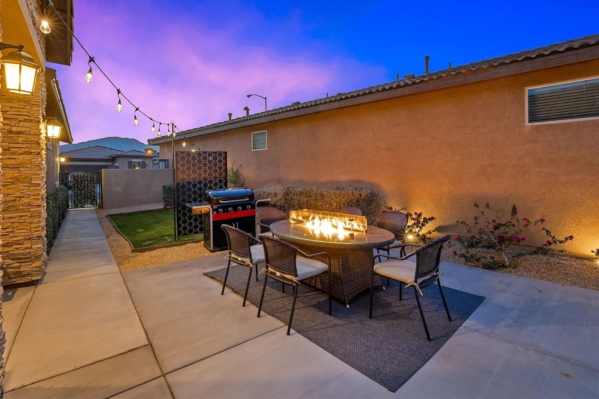 Fire Pit with seating 