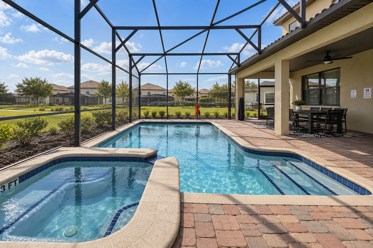No crowds in your own private pool