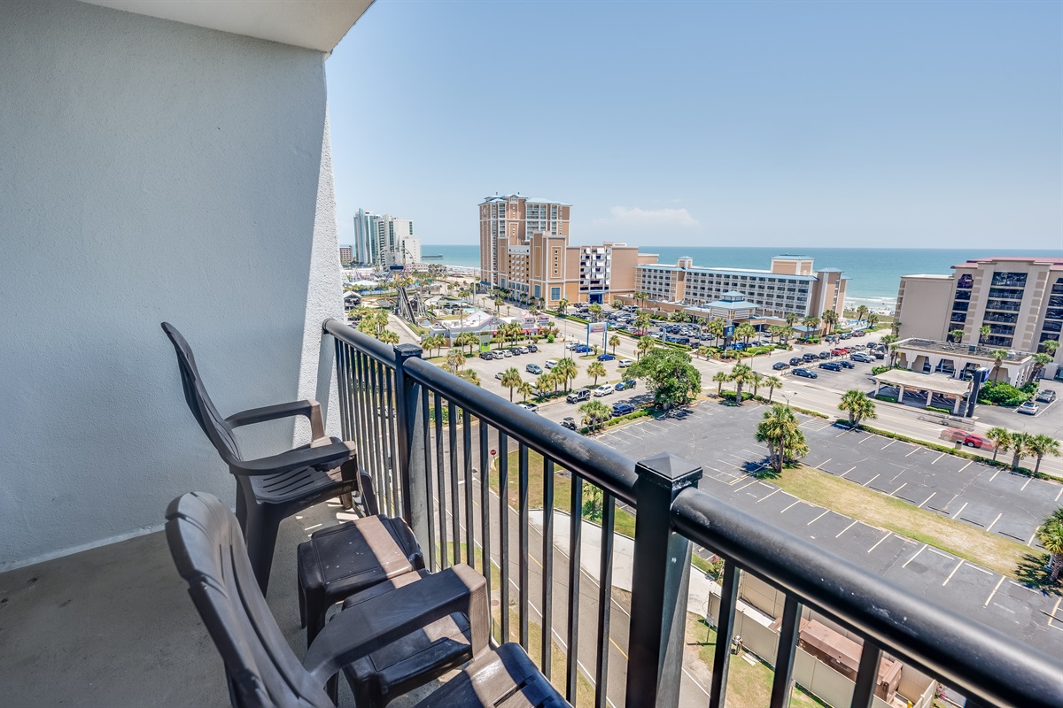 Balcony with Amazing Views