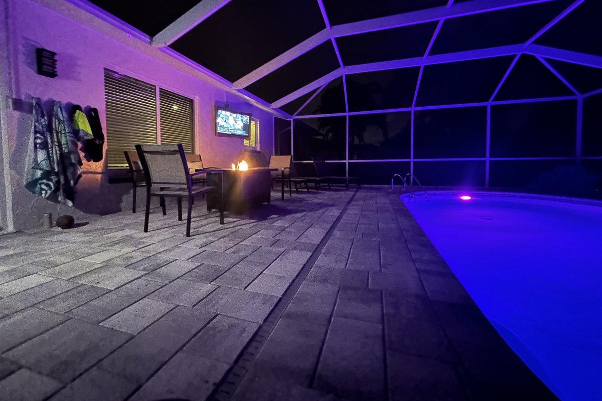 Night swim? Yes, Please.