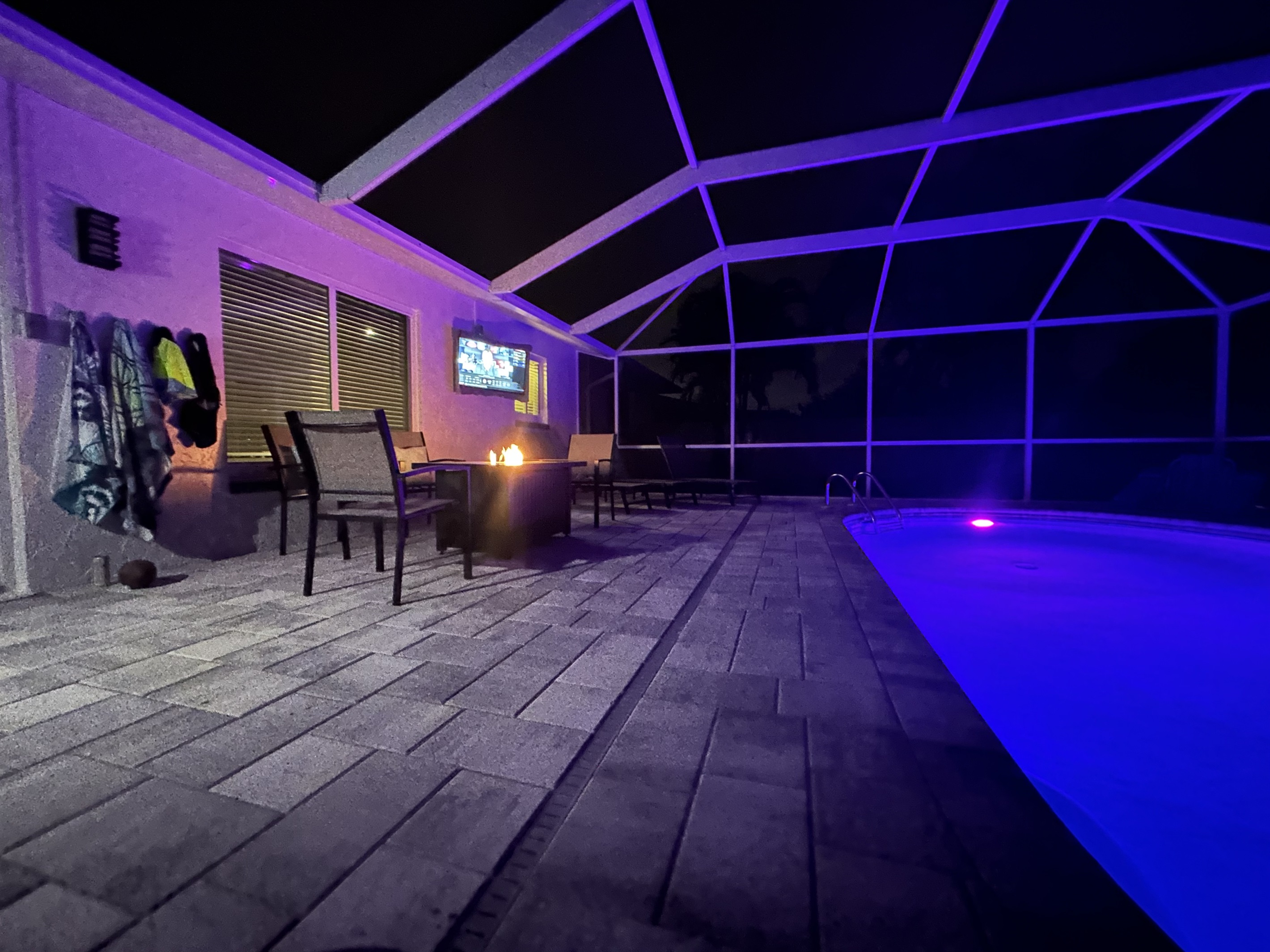Night swim? Yes, Please.