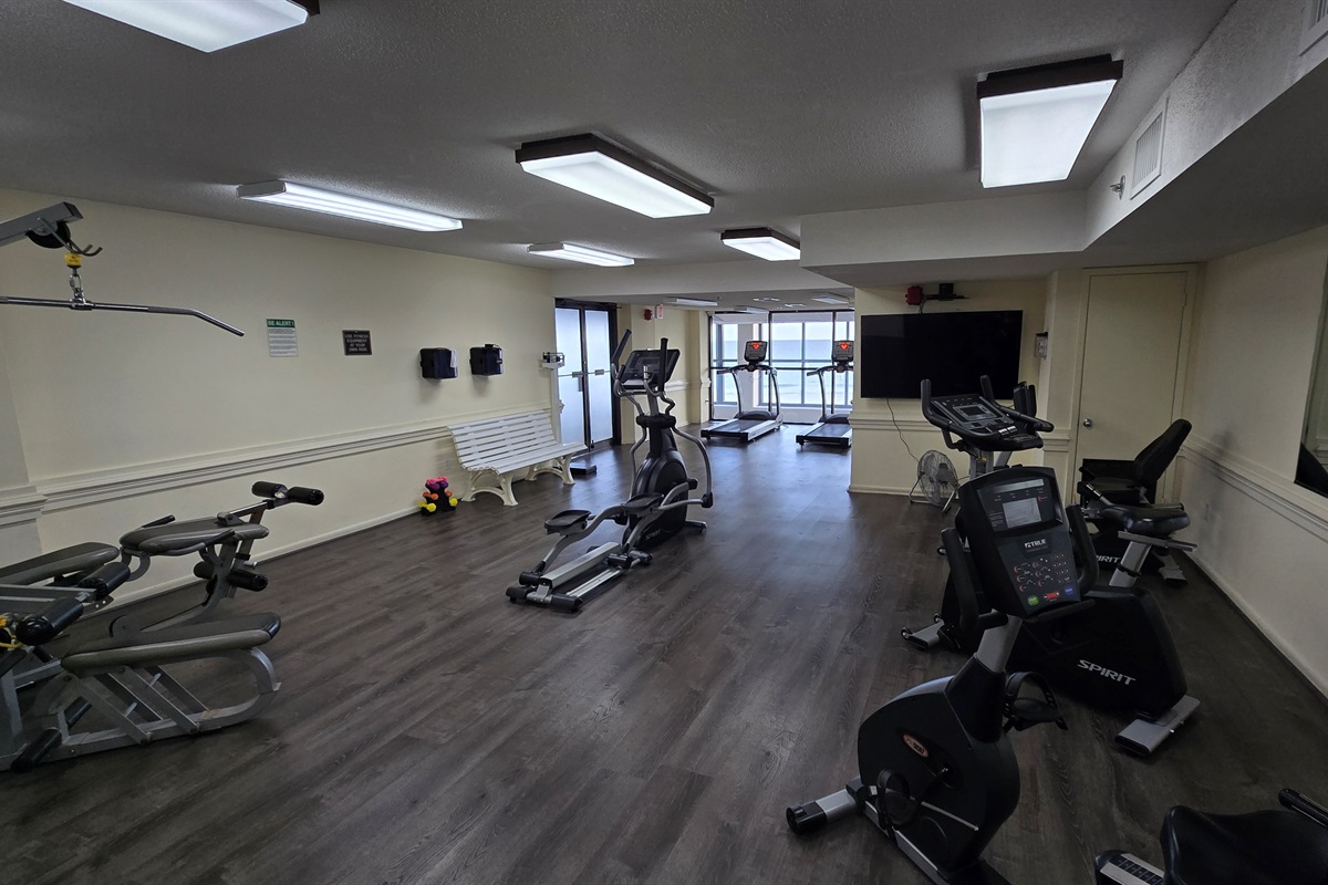 The fitness center at Phoenix II has everything you need!