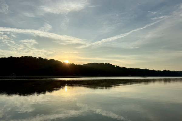 Sunrise over Lake Lanier