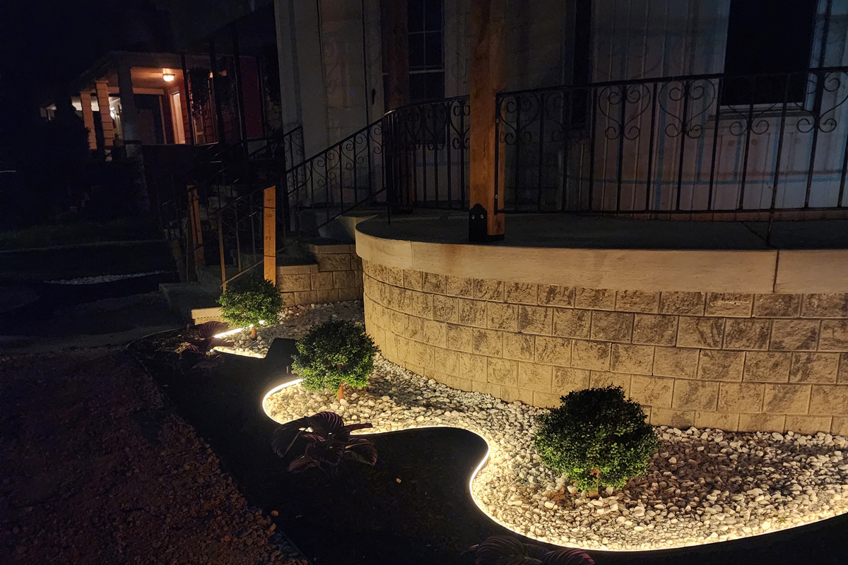 night time lighting