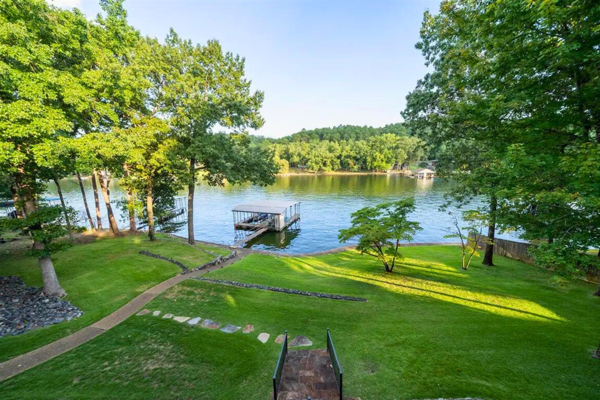 Private Boat Dock (Double Slip) on Lake Hamilton