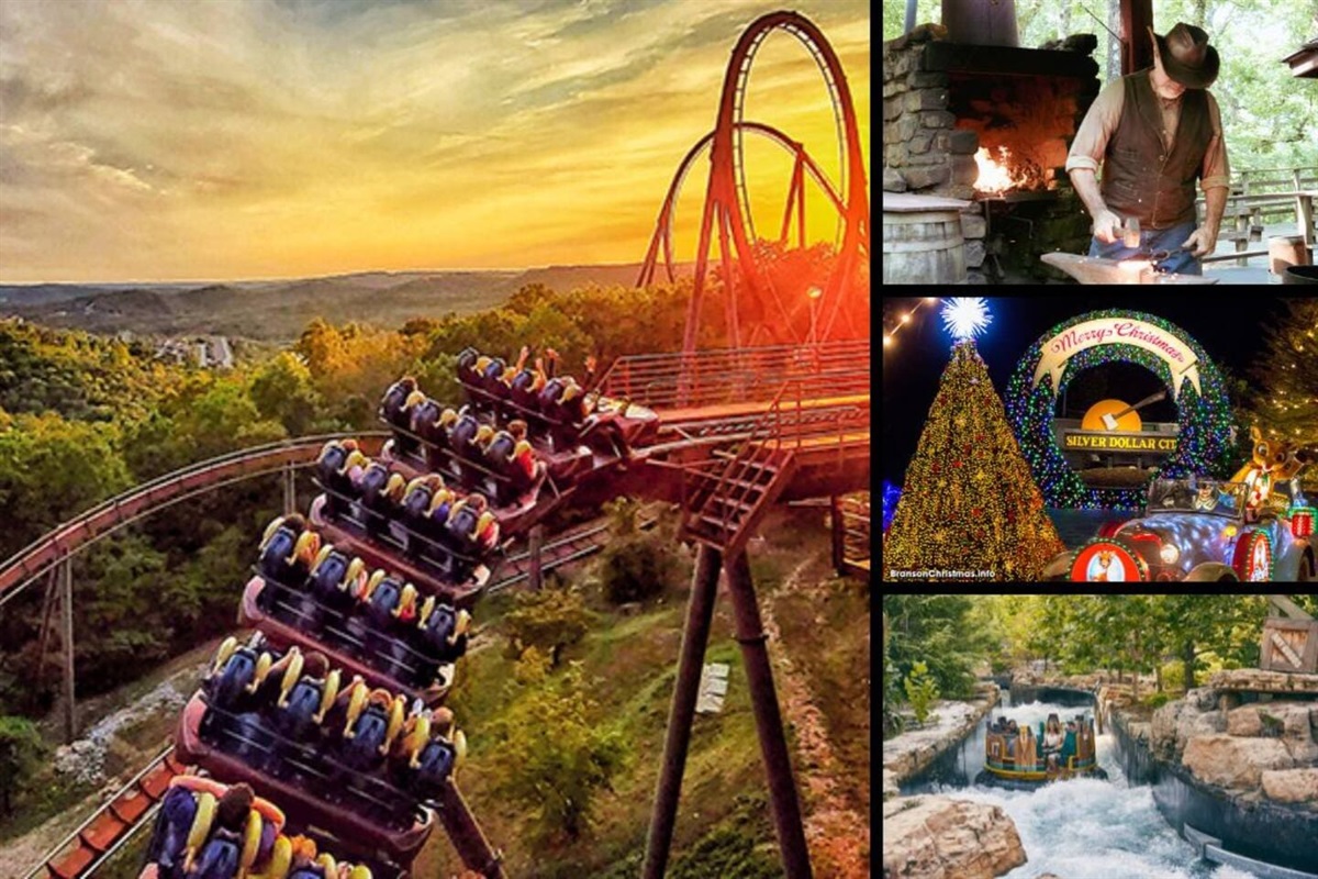 SILVE DOLLAR CITY: "I’ve been to amusement parks before but this is a true theme park with the workers in costume, bluegrass music and the smell of BBQ or baked goods throughout the park."