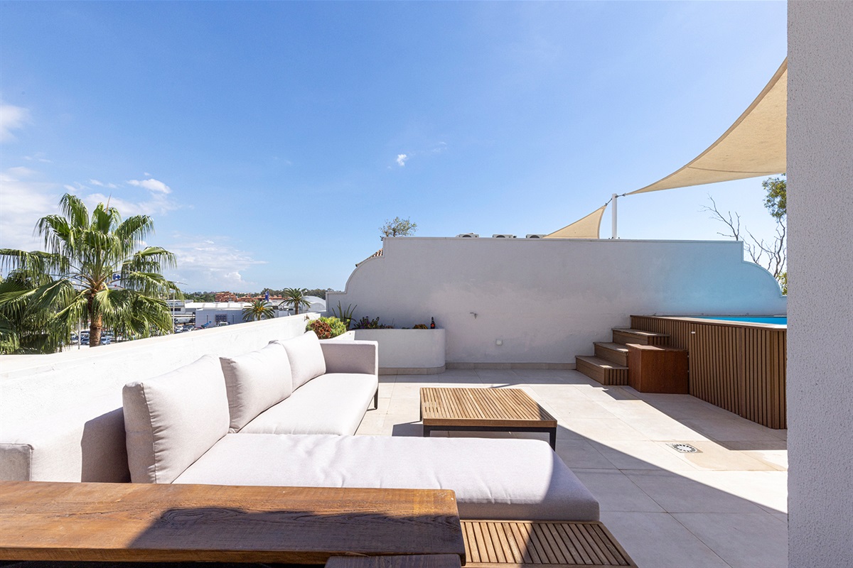 rooftop terrace