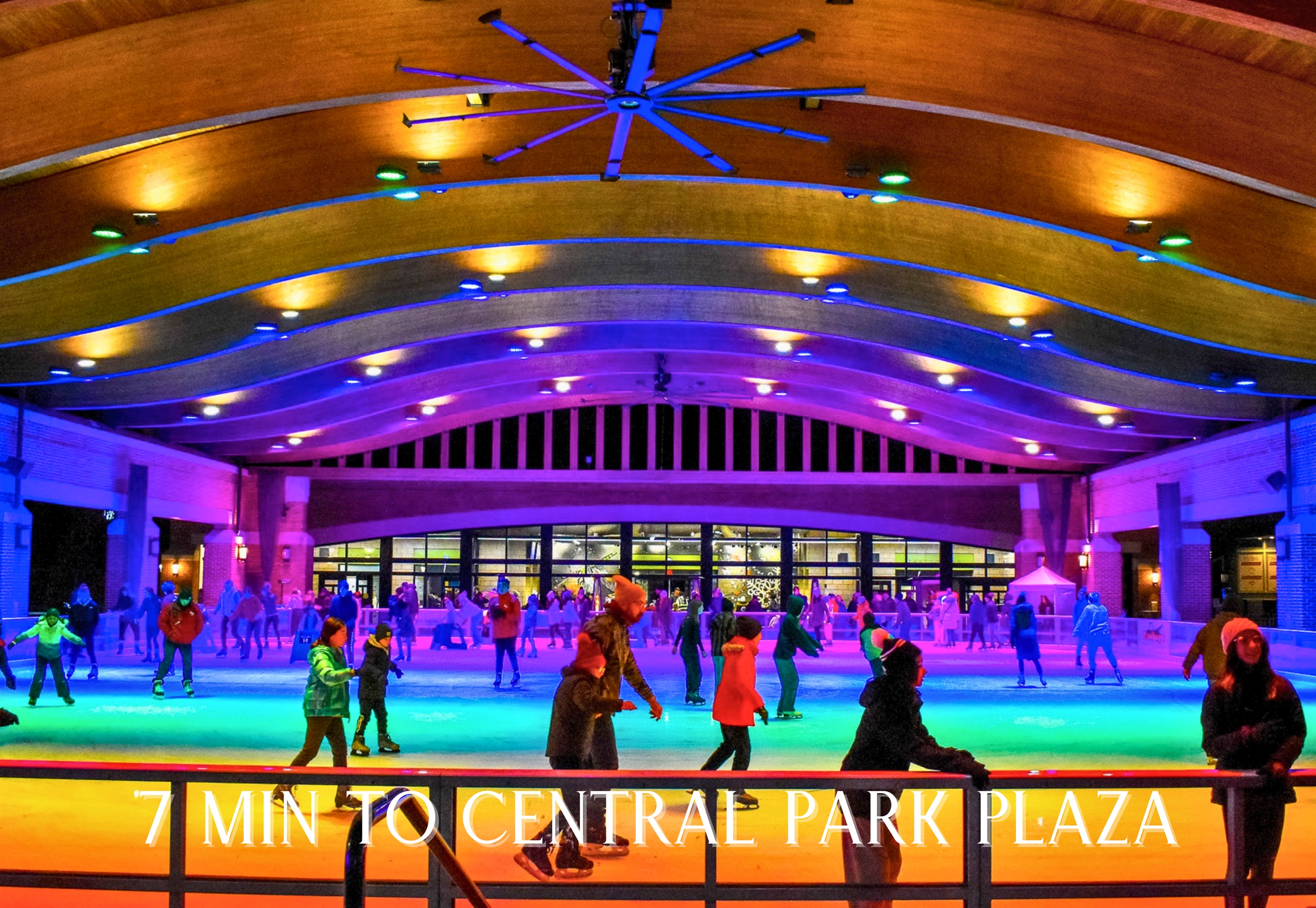 7min to Central Park Plaza