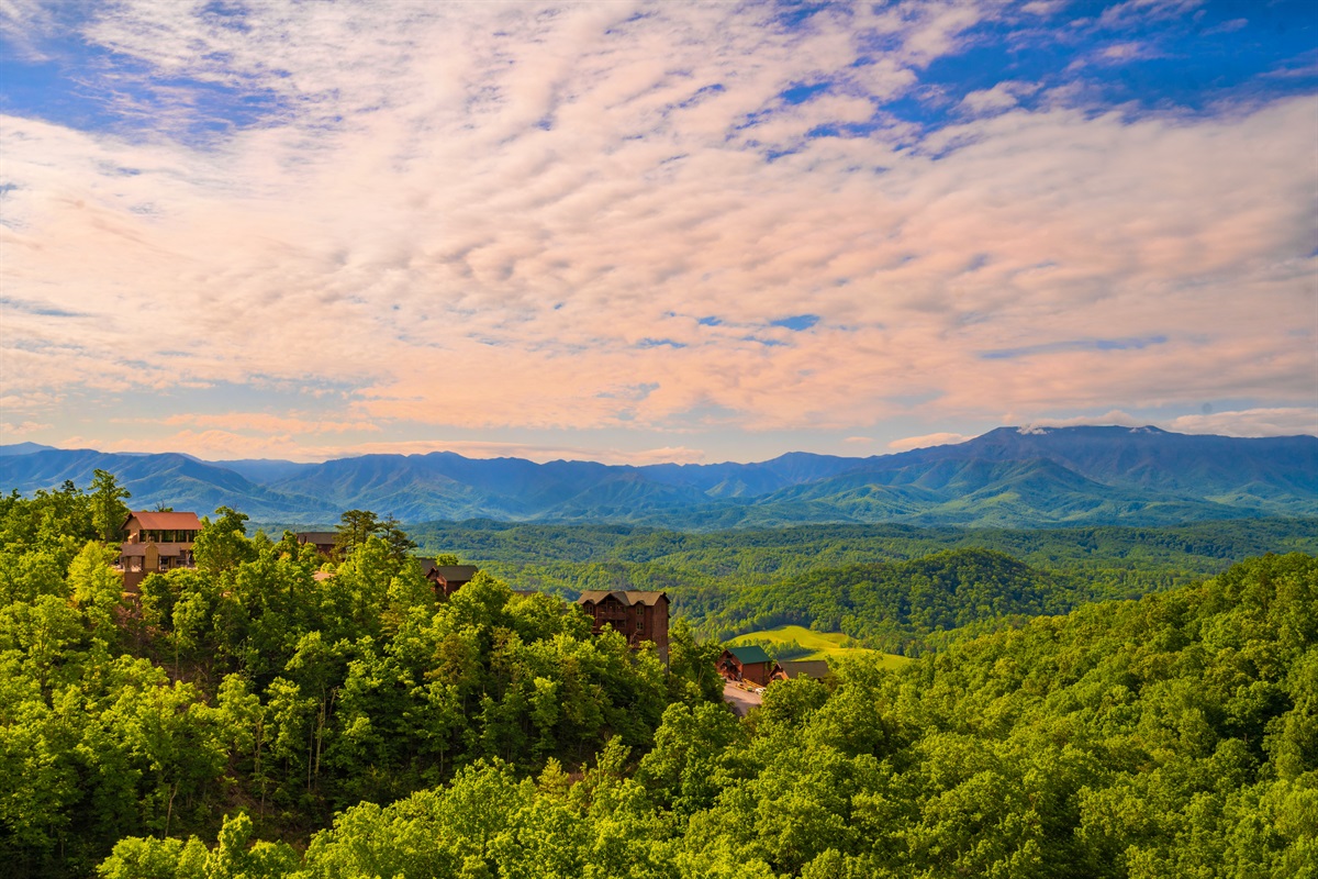 Incredible view from the deck.