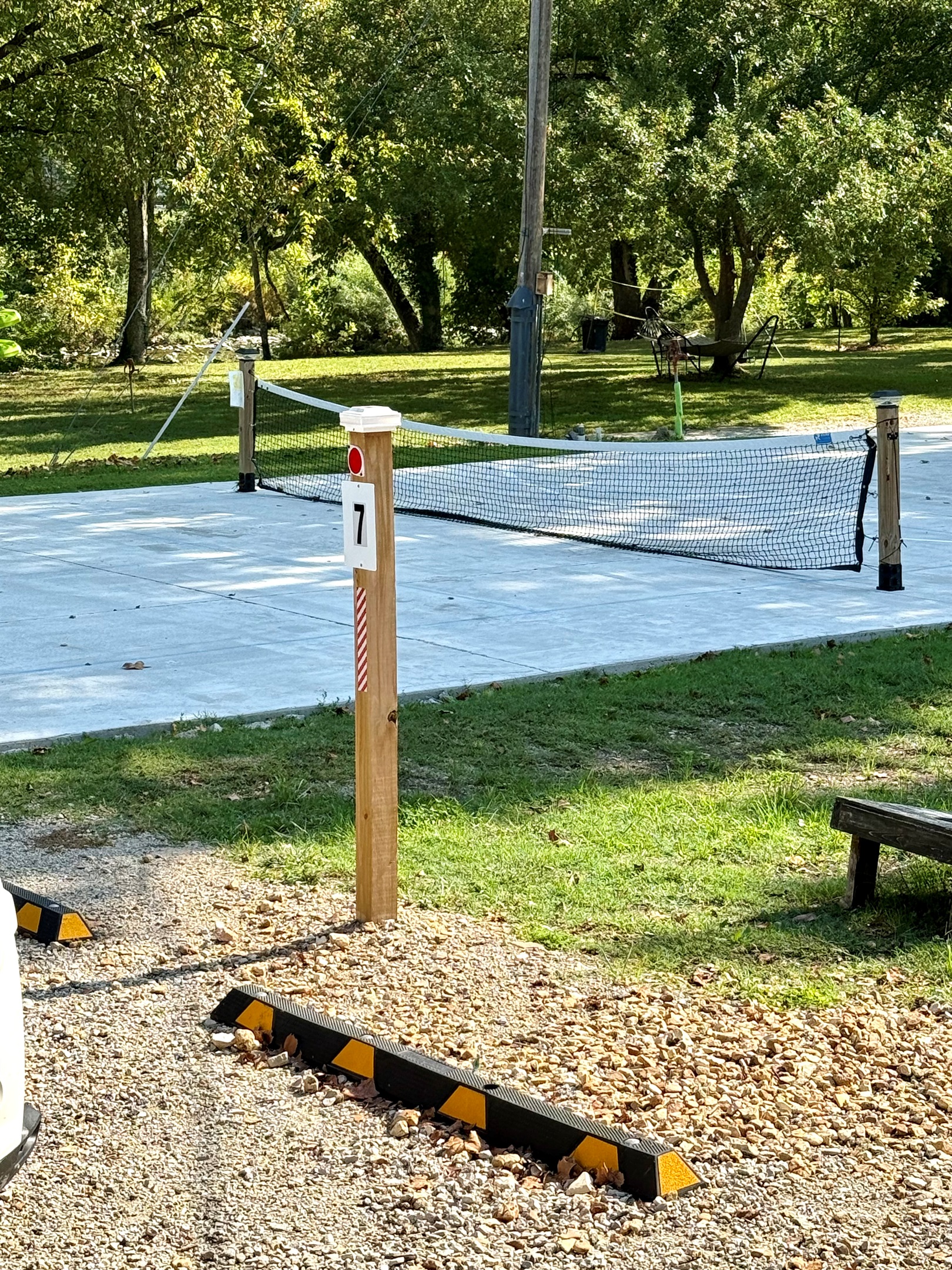 Parking for your room.