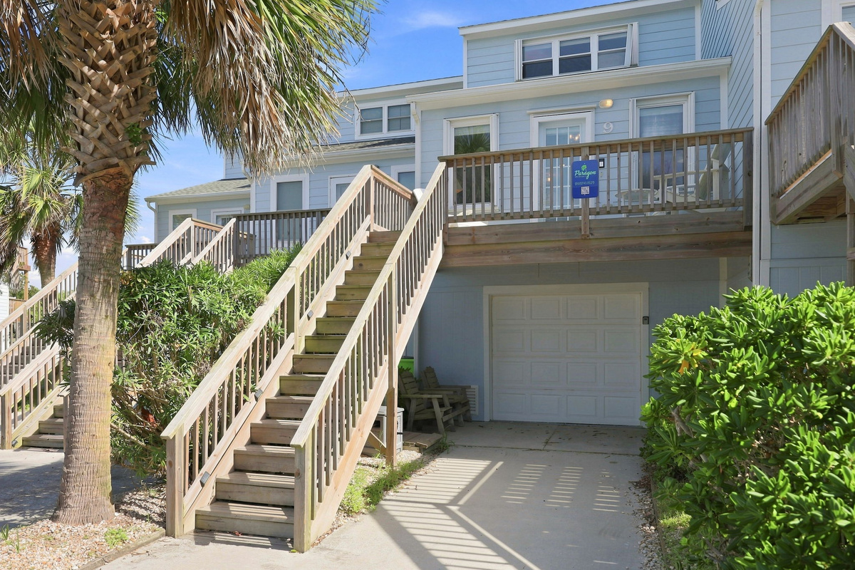 Step up to your private getaway, perfectly situated for a relaxing beachside escape.