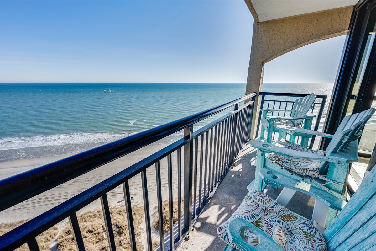 Amazing View from the Balcony!