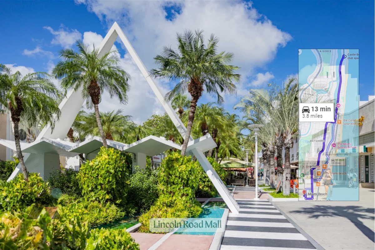 Lincoln Road Mall is a famous, mile-long pedestrian-only open-air shopping promenade in South Beach. It is lined with premier retail fashion brands, local boutique shops, art galleries, and vibrant outdoor dining patios. 