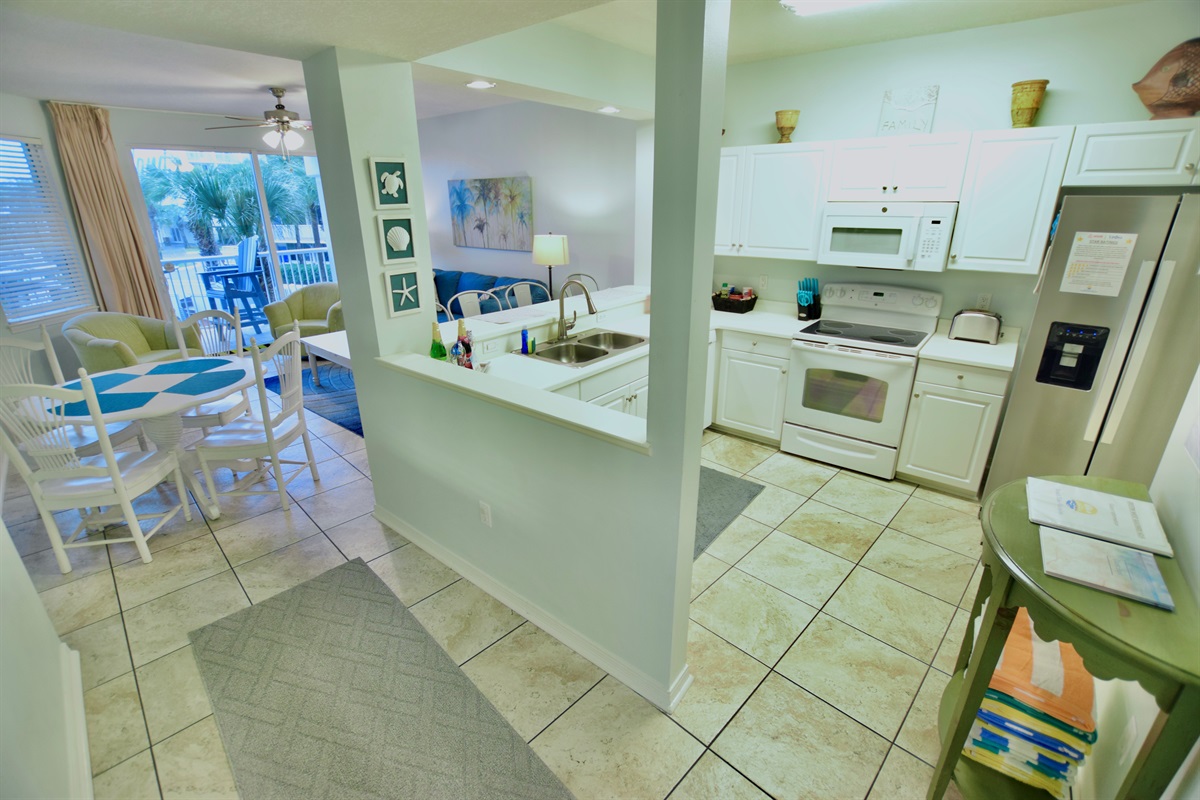 Destin West Gulfside #214: Kitchen