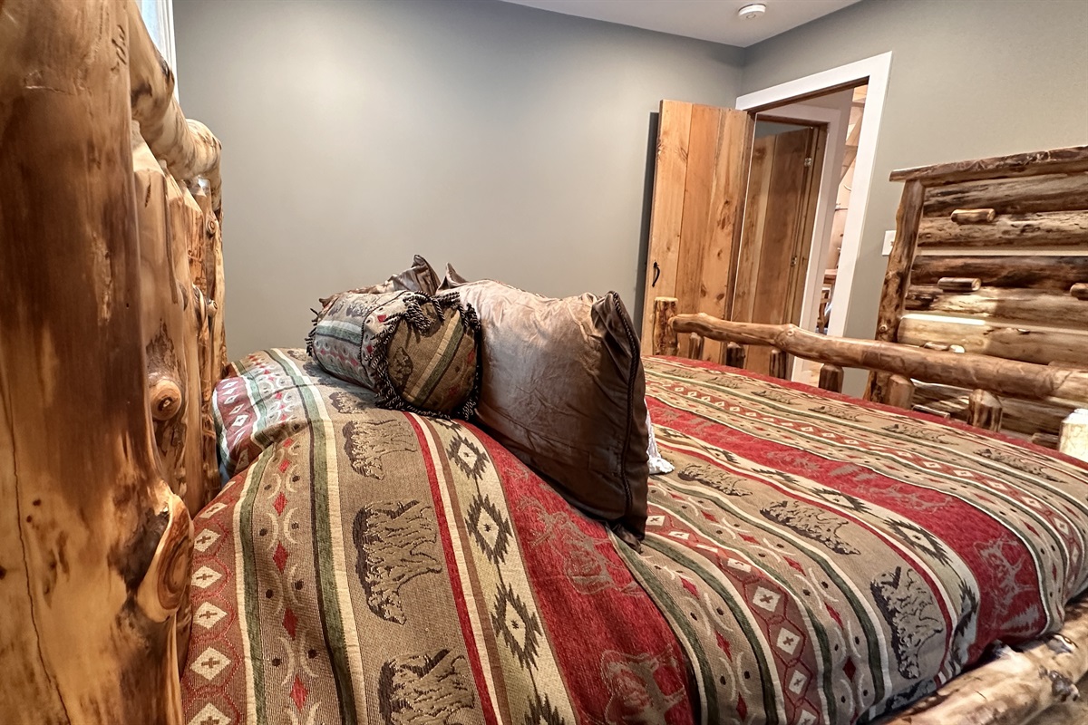 Bedroom 2 - Queen Bed and Dresser