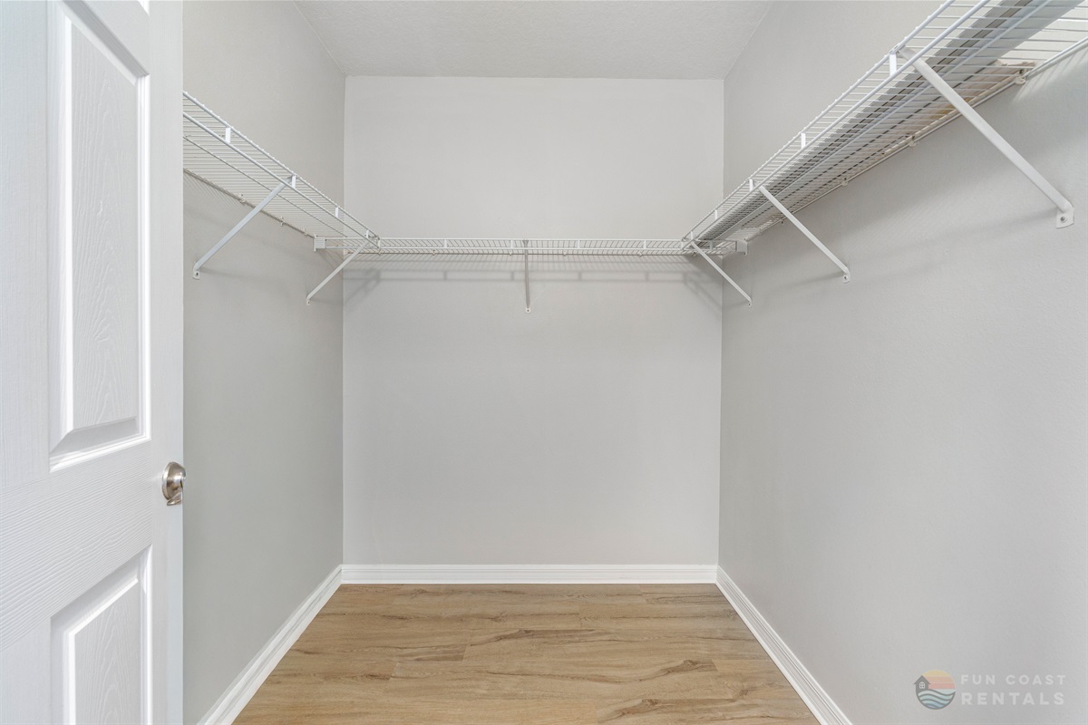 Walk-in Master Closet