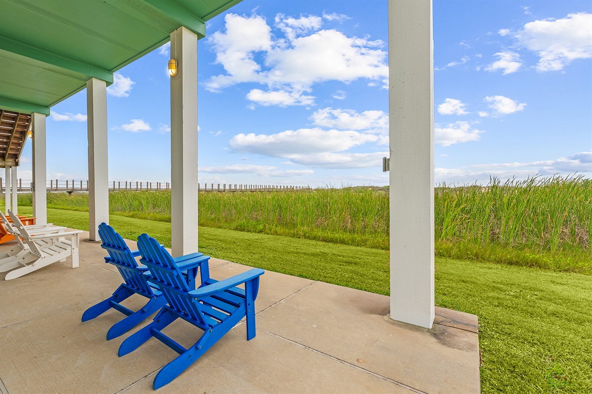 Exterior: Unobstructed views of the beach and wild dunes.