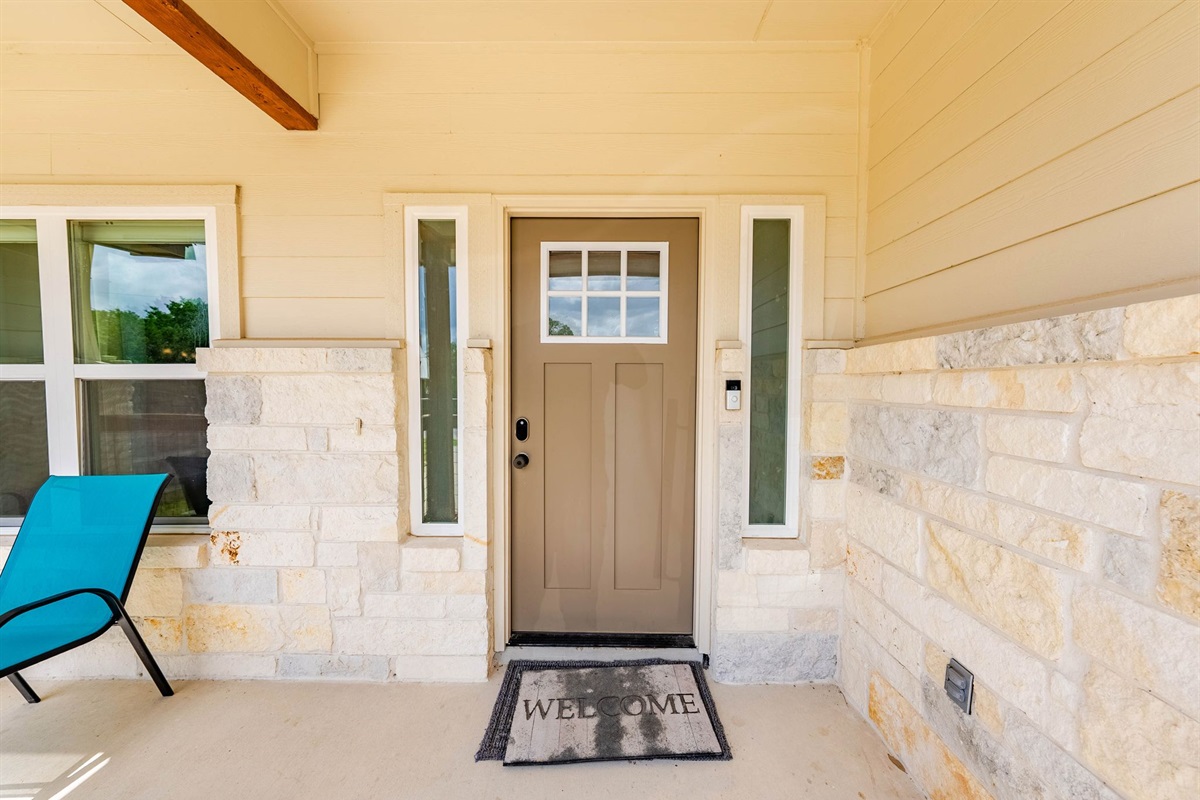 Front entrance