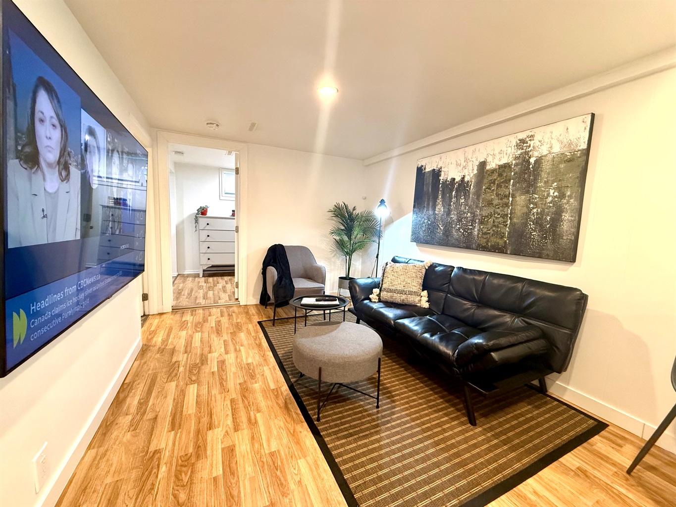 Original character features typical of a 1940s home — part of the charm, but not a fit for guests seeking modern ceiling heights.