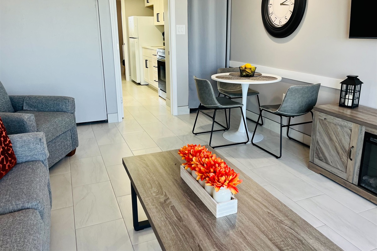 Gather 'round and savor the flavors of home in our inviting dining space.