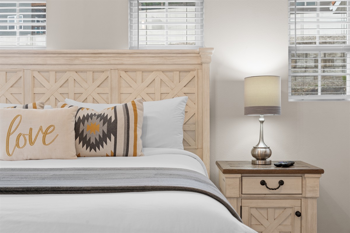 King Bedroom #2 With Private Handicapped Accessible Bathroom