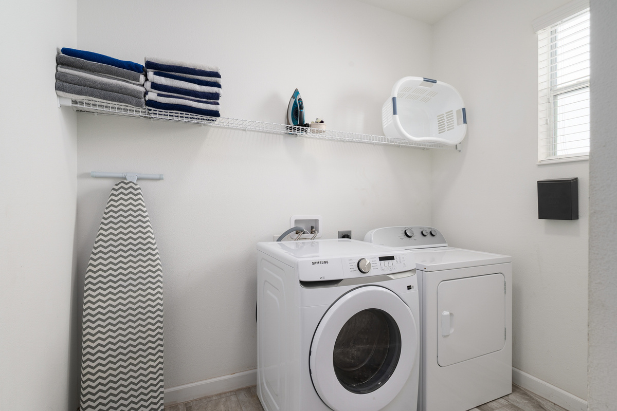 Laundry Room at Villa Ichabod