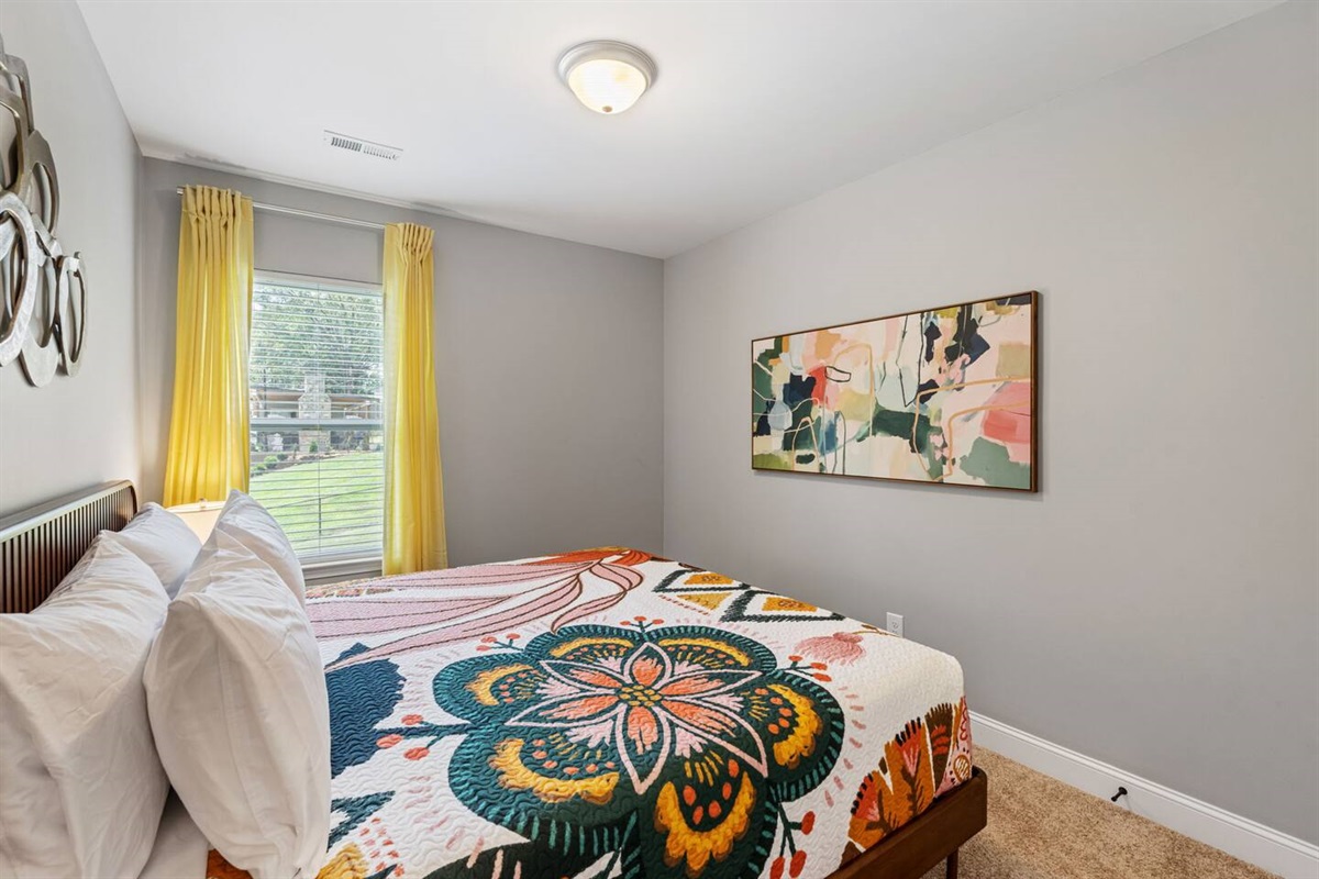 Left unit - King bedroom